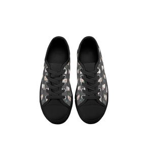 Rabbit Kid's Low Top Canvas Shoes