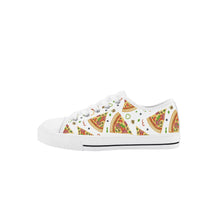 Pizza Kid's Low Top Canvas Shoes
