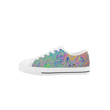 Psychedelic Kid's Low Top Canvas Shoes
