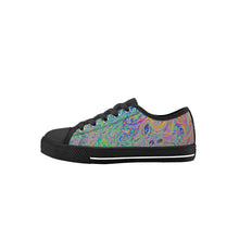 Psychedelic Kid's Low Top Canvas Shoes