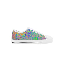 Psychedelic Kid's Low Top Canvas Shoes