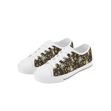 Raccoon Kid's Low Top Canvas Shoes