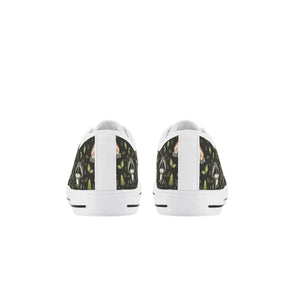 Raccoon Kid's Low Top Canvas Shoes