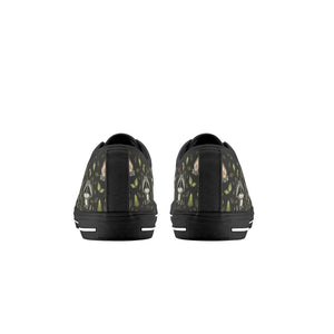 Raccoon Kid's Low Top Canvas Shoes