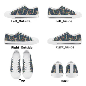 Raccoon Kid's Low Top Canvas Shoes