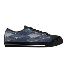 Shark Women's Low Top Canvas Shoes