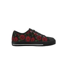 Rose Kid's Low Top Canvas Shoes