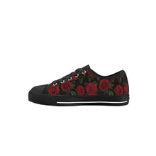 Rose Kid's Low Top Canvas Shoes