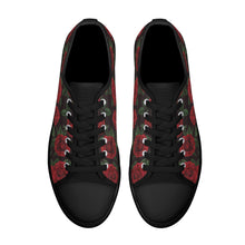 Rose Women's Low Top Canvas Shoes