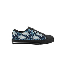 Shark Kid's Low Top Canvas Shoes