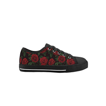 Rose Kid's Low Top Canvas Shoes