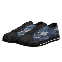 Shark Women's Low Top Canvas Shoes