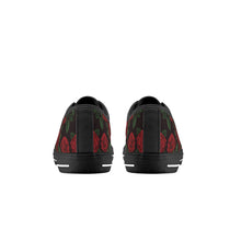Rose Kid's Low Top Canvas Shoes