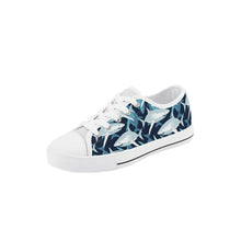 Shark Kid's Low Top Canvas Shoes