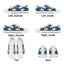Shark Kid's Low Top Canvas Shoes