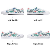 Shark Women's Low Top Canvas Shoes