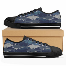 Shark Women's Low Top Canvas Shoes