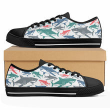 Shark Women's Low Top Canvas Shoes