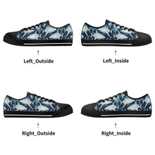Shark Women's Low Top Canvas Shoes