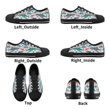 Shark Kid's Low Top Canvas Shoes