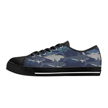 Shark Women's Low Top Canvas Shoes