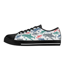 Shark Women's Low Top Canvas Shoes