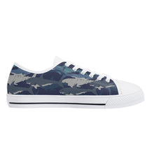 Shark Women's Low Top Canvas Shoes