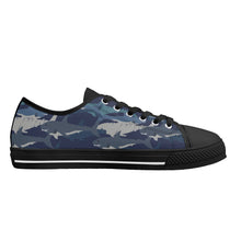 Shark Women's Low Top Canvas Shoes