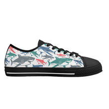 Shark Women's Low Top Canvas Shoes