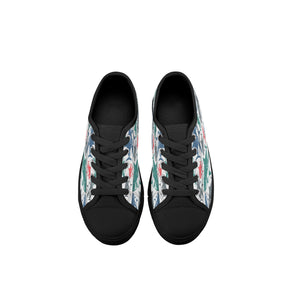 Shark Kid's Low Top Canvas Shoes
