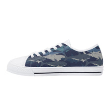 Shark Women's Low Top Canvas Shoes