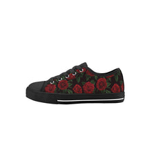 Rose Kid's Low Top Canvas Shoes