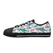 Shark Women's Low Top Canvas Shoes