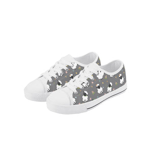 Sheep Kid's Low Top Canvas Shoes