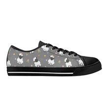 Sheep Women's Low Top Canvas Shoes