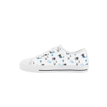 Sheep Kid's Low Top Canvas Shoes