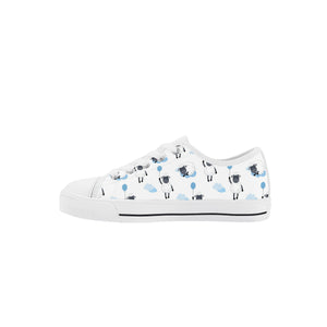 Sheep Kid's Low Top Canvas Shoes