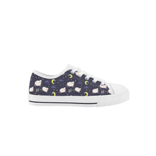 Sheep Kid's Low Top Canvas Shoes