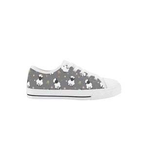 Sheep Kid's Low Top Canvas Shoes