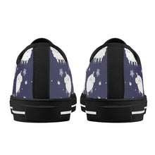 Sheep Women's Low Top Canvas Shoes