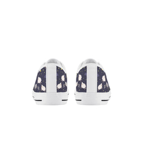 Sheep Kid's Low Top Canvas Shoes