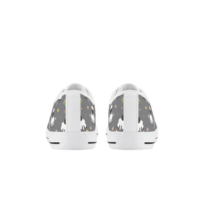 Sheep Kid's Low Top Canvas Shoes