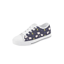 Sheep Kid's Low Top Canvas Shoes