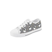 Sheep Kid's Low Top Canvas Shoes