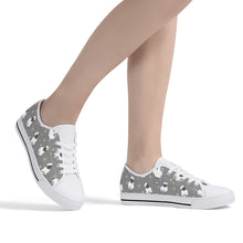 Sheep Women's Low Top Canvas Shoes
