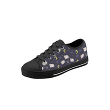 Sheep Kid's Low Top Canvas Shoes
