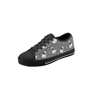 Sheep Kid's Low Top Canvas Shoes