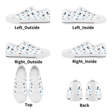 Sheep Kid's Low Top Canvas Shoes