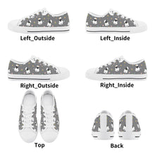 Sheep Kid's Low Top Canvas Shoes