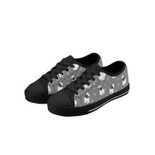 Sheep Kid's Low Top Canvas Shoes